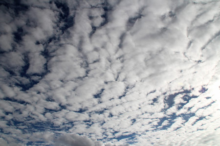 Blue sky and clouds in Tibet, China