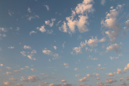 Dramatic sunset sky sceneの写真素材