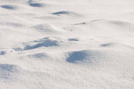 Detail of snow on the groundの写真素材