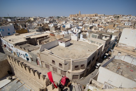 detail of Medina in Sousse, Tunesiaの写真素材