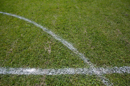 soccer field grass without people