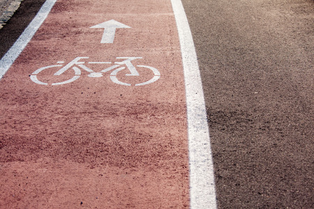 bicycle trackの写真素材