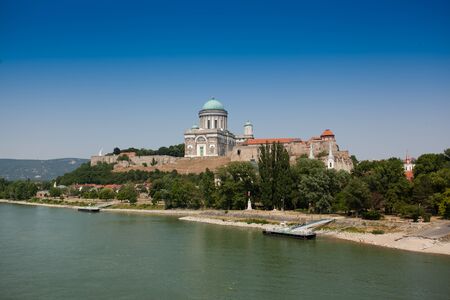 Basilica in Esztergom, Hungaryの写真素材