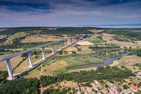 Viaduct of Koroshegy  in Hungaryの写真素材