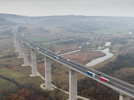Viaduct of Koroshegy in Hungary