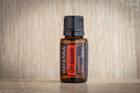 Pecs / Hungray - Aug 06 2020 - Illustrative editorial image of Doterra Essential Oil for everyday useのeditorial素材