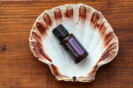 Pecs / Hungray - Aug 06 2020 - Illustrative editorial image of Doterra Essential Oil for everyday...