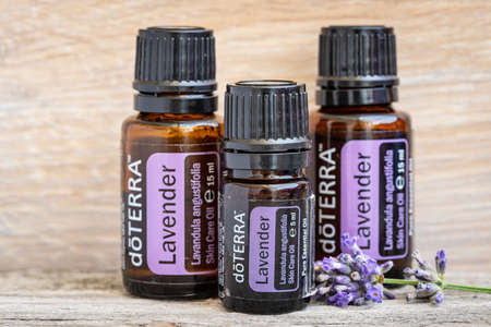 Pecs / Hungray - Aug 06 2020 - Illustrative editorial image of Doterra Essential Oil for everyday useのeditorial素材