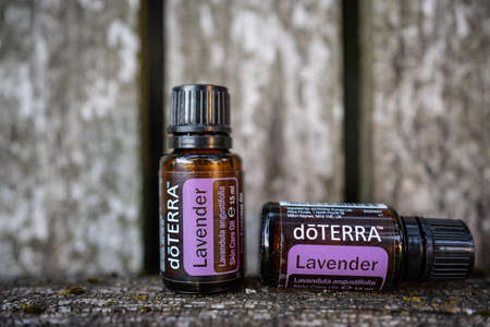 Pecs / Hungray - Aug 22 2020 - Illustrative editorial image of Doterra Essential Oil for everyday useのeditorial素材