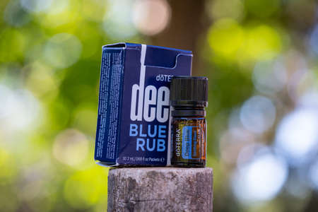 Pecs / Hungray - Aug 21 2020 - Illustrative editorial image of Doterra Essential Oil for everyday useのeditorial素材