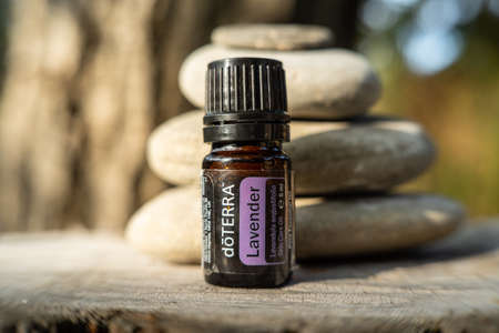 Pecs / Hungray - Sep 19 2020 - Illustrative editorial image of Doterra Essential Oil for everyday useのeditorial素材