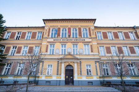 Moricz Zsigmond High school in Kisujszallas