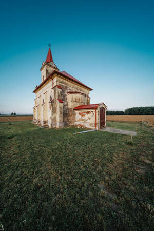 Sibrik chapel in Zalahashagy, Hungaryの写真素材
