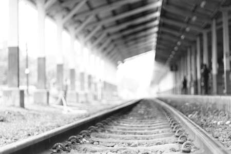 Rail wayの写真素材