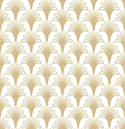 Geometric Gatsby Art Deco Pattern Designのイラスト素材