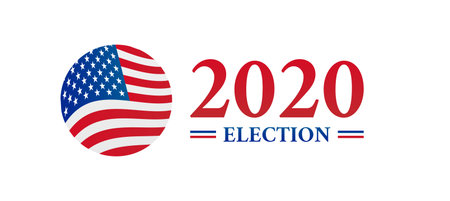 2020 Election Logo Icon Presidential Illustration