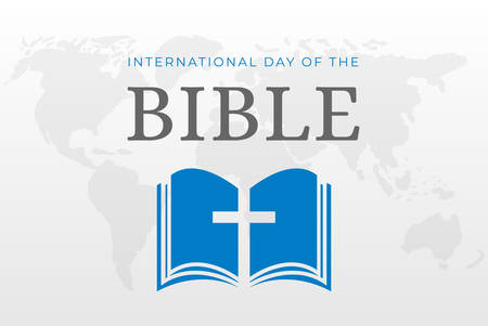 International Day of the Bible Week Background Illustrationのイラスト素材