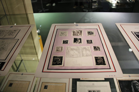 Exhibition of Postage Stamp Museum in Vaduz, Liechtenstein