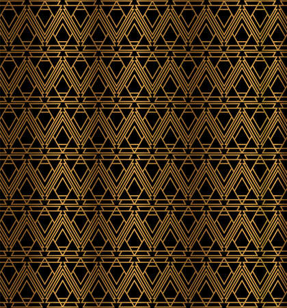 Art Deco Geometric Pattern Designのイラスト素材