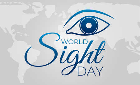 World Sight Day Background Web Bannerのイラスト素材