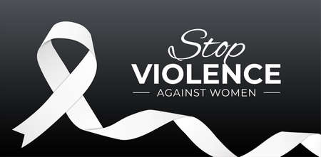 Stop Violence Against Women Background Illustrationのイラスト素材