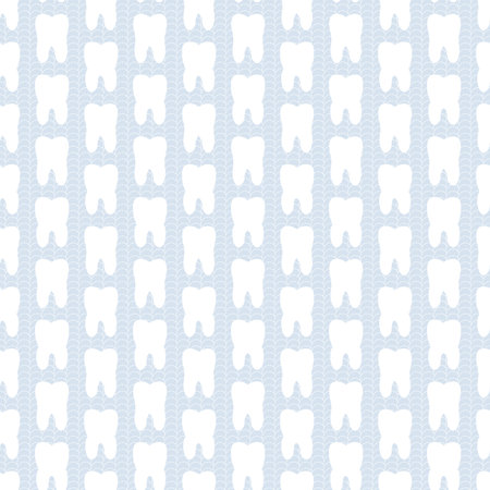 Tooth Dental Pattern Designの写真素材