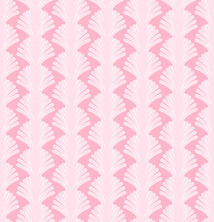 Pink Geometric Art Deco Pattern Designのイラスト素材