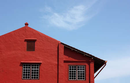 Red Building at Melaka; Malaysiaの写真素材