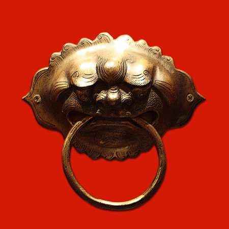Chinese Door Handle (Lion Head)