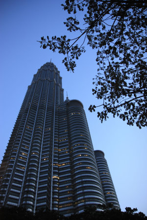 Kuala Lumpur City Center (KLCC), Malaysiaのeditorial素材