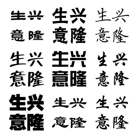 Thriving and prosperous businessのイラスト素材