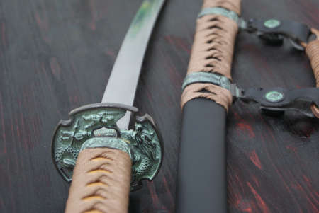 Katana samurai swordの写真素材