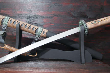Katana samurai swordの写真素材