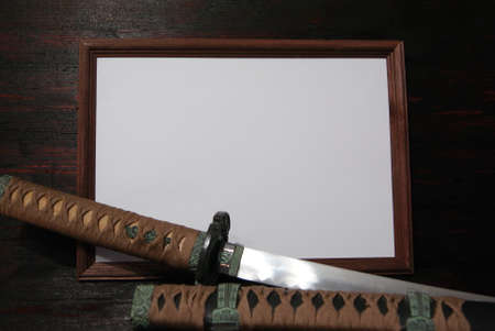 Katana samurai swordの写真素材