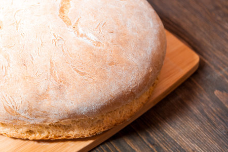 Organic bread homemade. Bread is not for sale!