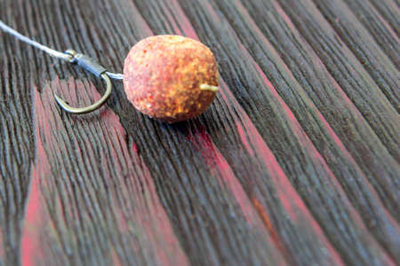 Preparing for carp fishing.の写真素材