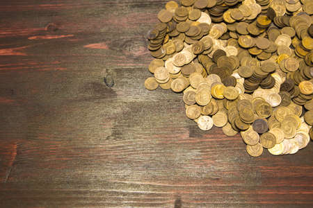 Coins of the USSR. Different years of production and different stampの写真素材