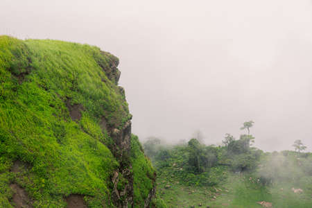 Pha Hua Sing viewpoint. The highest viewpoint. Mountain view from the top. traveling concept.の写真素材