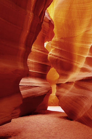 Antelope Canyon, near Page, Arizonaの写真素材