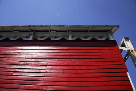 old bridge detail in Quebec, Canadaの写真素材