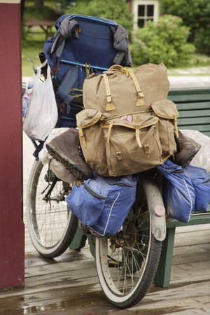 hippie transportの写真素材