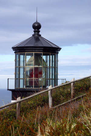 lighthouse in Oregon, United Statesの写真素材