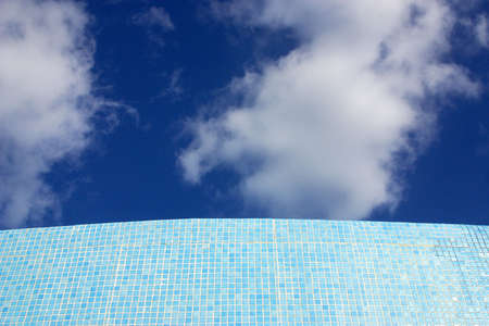 abstract wall in cancunの写真素材