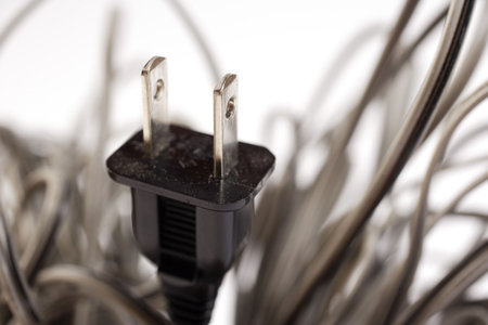 complicat cablesの写真素材