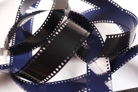 entangled film of cinemaの写真素材