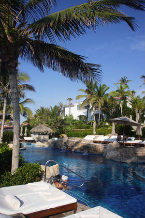 pool in Los Cabos, Baja California Sur, Mexicoの写真素材