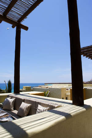 summer in Los Cabos in Baja California Sur in Mexicoの写真素材