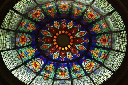 old decoration in mexico city, mexicoの写真素材