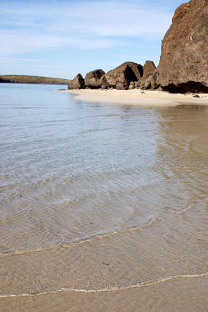 Beach near of La Paz, Baja California, Mexicoの写真素材