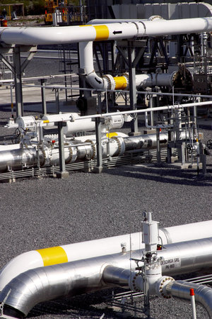 production of electricity with gas